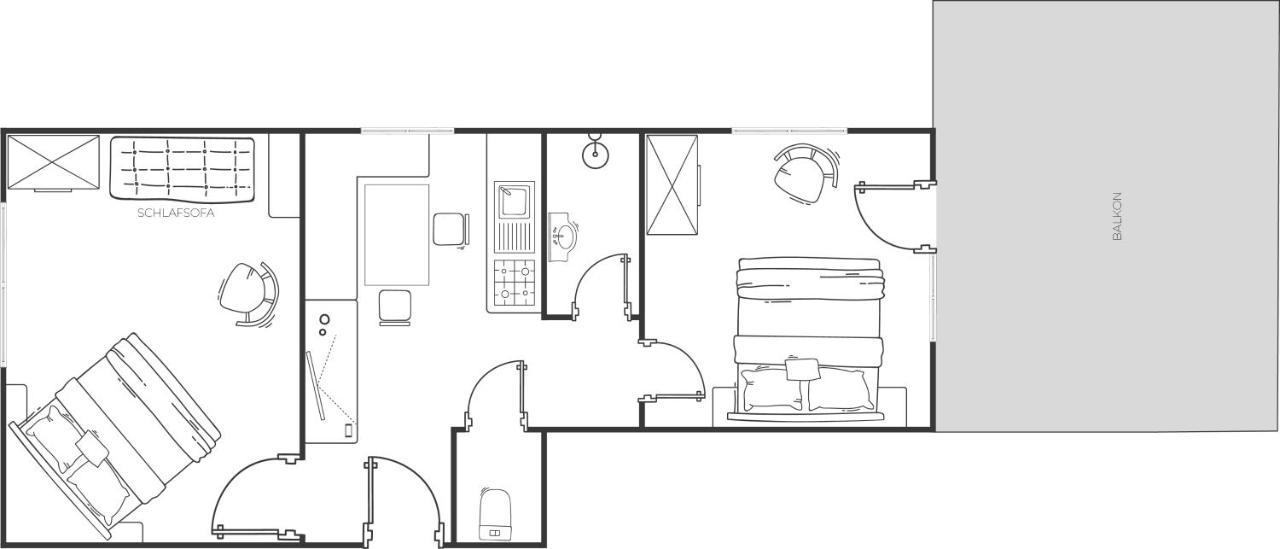 Appartement Rosengarten Längenfeld Room photo